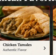 Chicken tamales